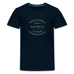 May the Road Rise Up to Meet You - Kids' Premium T-Shirt - deep navy