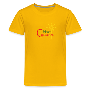 Merry Christmas - Kids' Premium T-Shirt - sun yellow