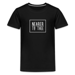 Nearer to Thee - Kids' Premium T-Shirt - black
