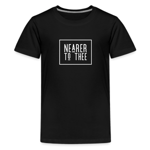 Nearer to Thee - Kids' Premium T-Shirt - black