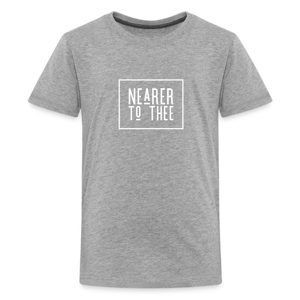 Nearer to Thee - Kids' Premium T-Shirt - heather gray