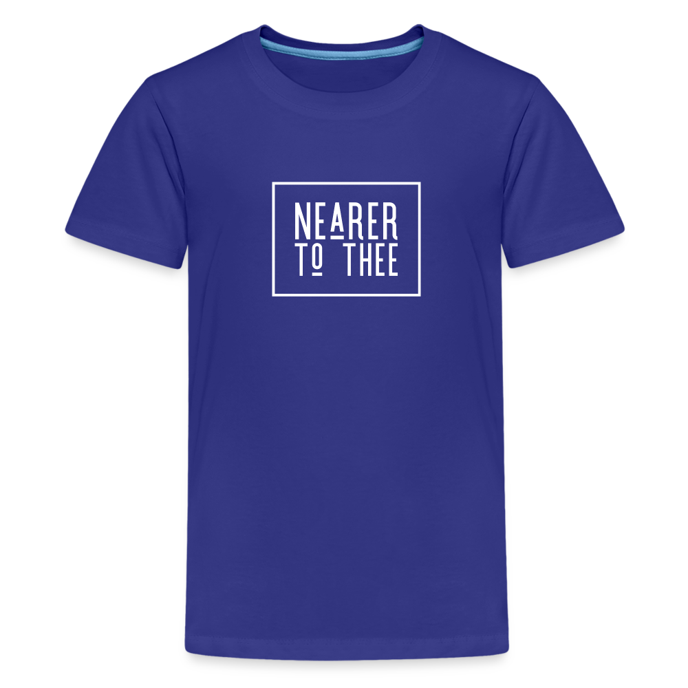 Nearer to Thee - Kids' Premium T-Shirt - royal blue