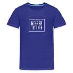 Nearer to Thee - Kids' Premium T-Shirt - royal blue