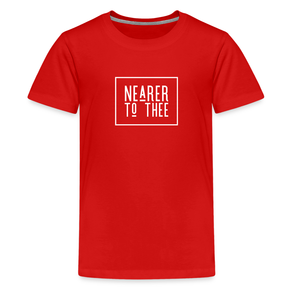 Nearer to Thee - Kids' Premium T-Shirt - red