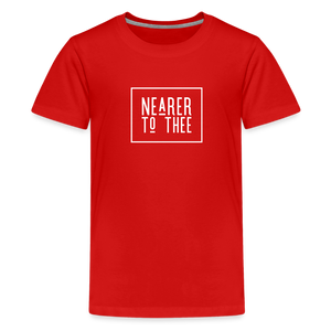 Nearer to Thee - Kids' Premium T-Shirt - red