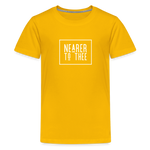 Nearer to Thee - Kids' Premium T-Shirt - sun yellow