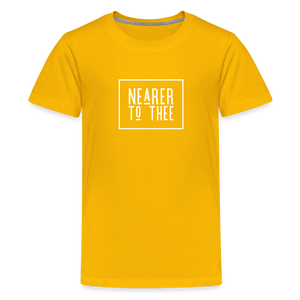 Nearer to Thee - Kids' Premium T-Shirt - sun yellow