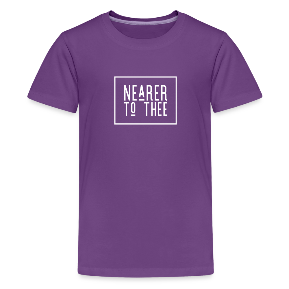 Nearer to Thee - Kids' Premium T-Shirt - purple