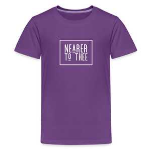 Nearer to Thee - Kids' Premium T-Shirt - purple