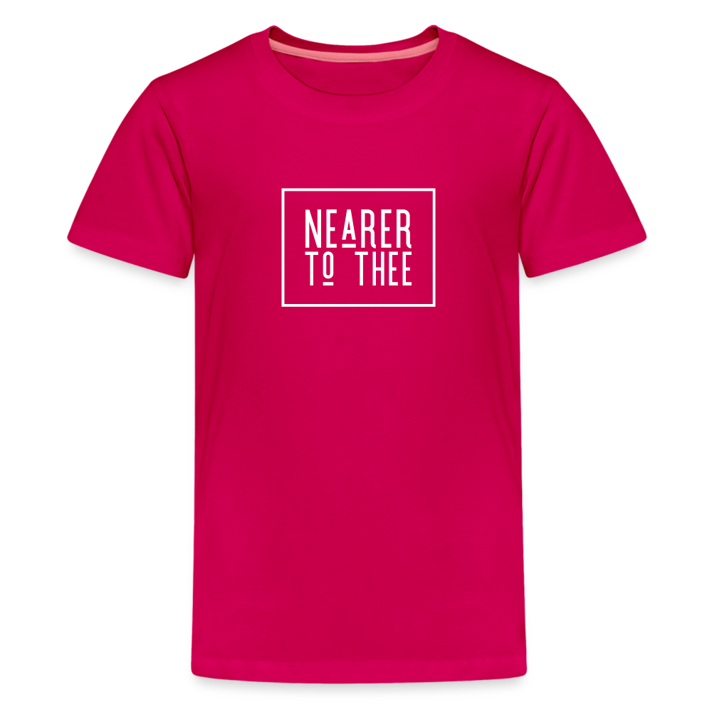 Nearer to Thee - Kids' Premium T-Shirt - dark pink