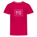 Nearer to Thee - Kids' Premium T-Shirt - dark pink