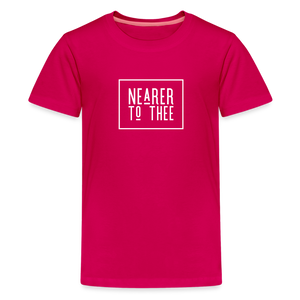 Nearer to Thee - Kids' Premium T-Shirt - dark pink
