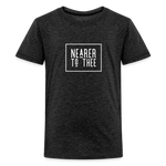 Nearer to Thee - Kids' Premium T-Shirt - charcoal grey