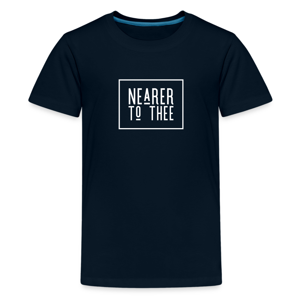 Nearer to Thee - Kids' Premium T-Shirt - deep navy