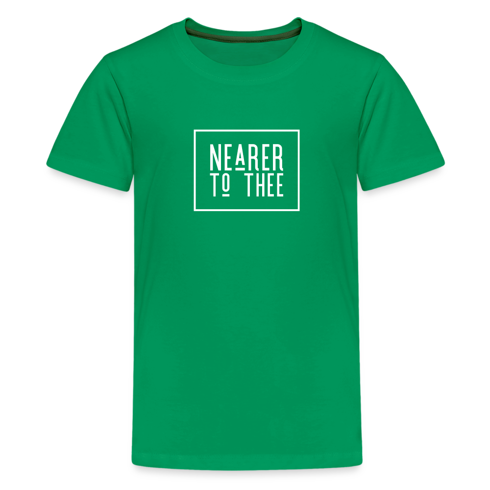 Nearer to Thee - Kids' Premium T-Shirt - kelly green