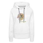 Bold as a Lion - Women’s Premium Hoodie - white