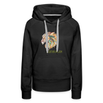 Bold as a Lion - Women’s Premium Hoodie - black