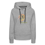 Bold as a Lion - Women’s Premium Hoodie - heather grey