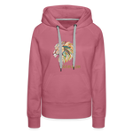 Bold as a Lion - Women’s Premium Hoodie - mauve