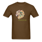 Bold as a Lion - Unisex Classic T-Shirt - brown