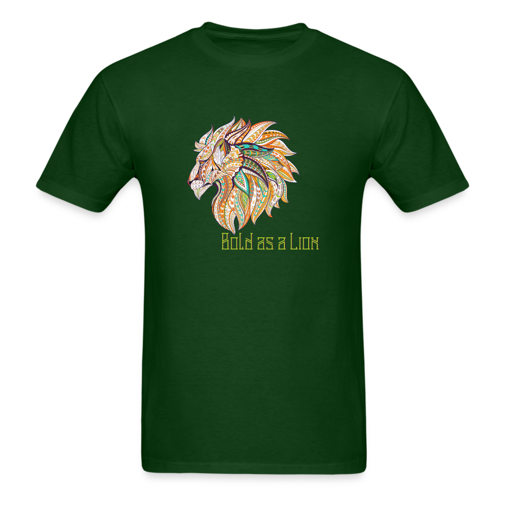 Bold as a Lion - Unisex Classic T-Shirt - forest green