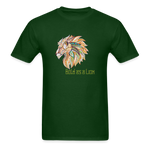 Bold as a Lion - Unisex Classic T-Shirt - forest green
