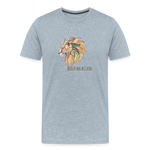 Bold as a Lion - Unisex Premium T-Shirt - heather ice blue