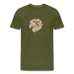 Bold as a Lion - Unisex Premium T-Shirt - olive green