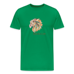 Bold as a Lion - Unisex Premium T-Shirt - kelly green