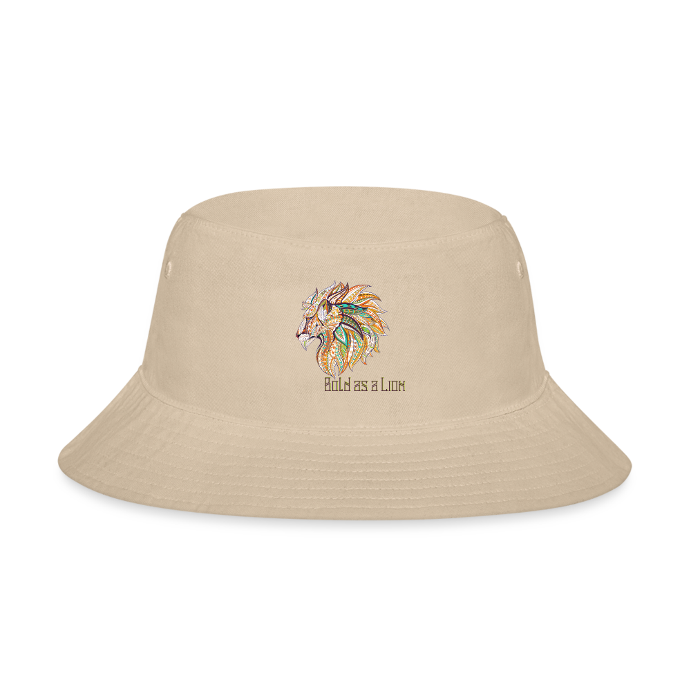 Bold as a Lion - Bucket Hat - cream