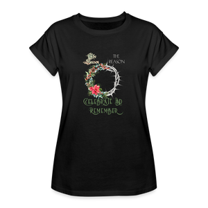 Celebrate & Remember - Women's Relaxed Fit T-Shirt - black