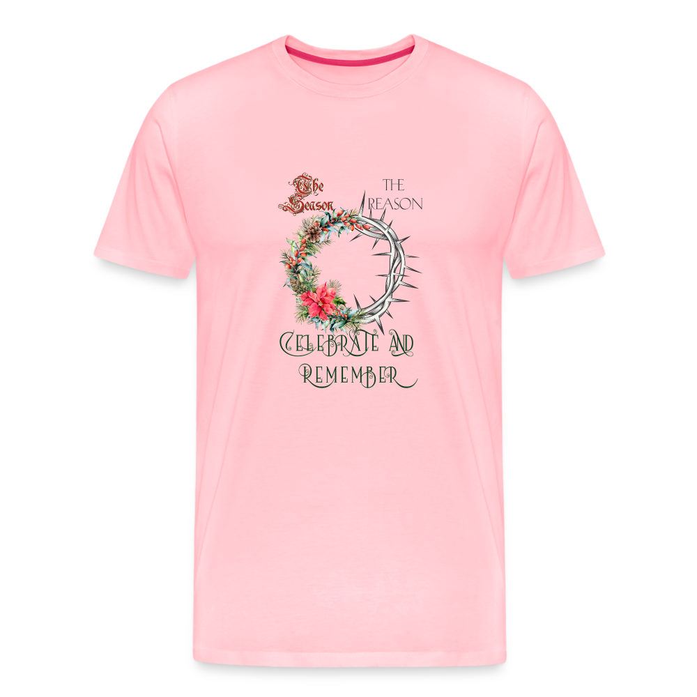 Celebrate & Remember - Unisex Premium T-Shirt - pink