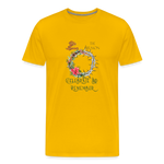 Celebrate & Remember - Unisex Premium T-Shirt - sun yellow