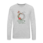 Celebrate & Remember - Men's Premium Long Sleeve T-Shirt - heather gray