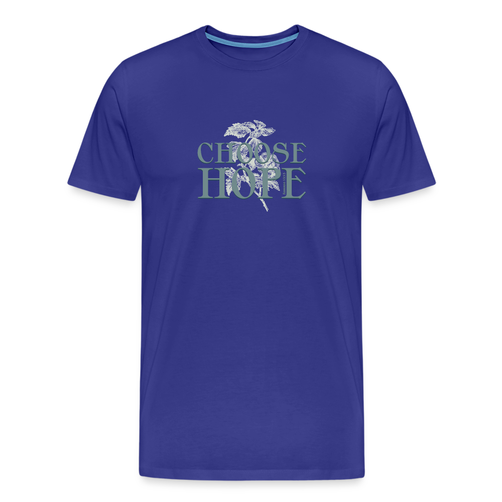 Choose Hope - Unisex Premium T-Shirt - royal blue