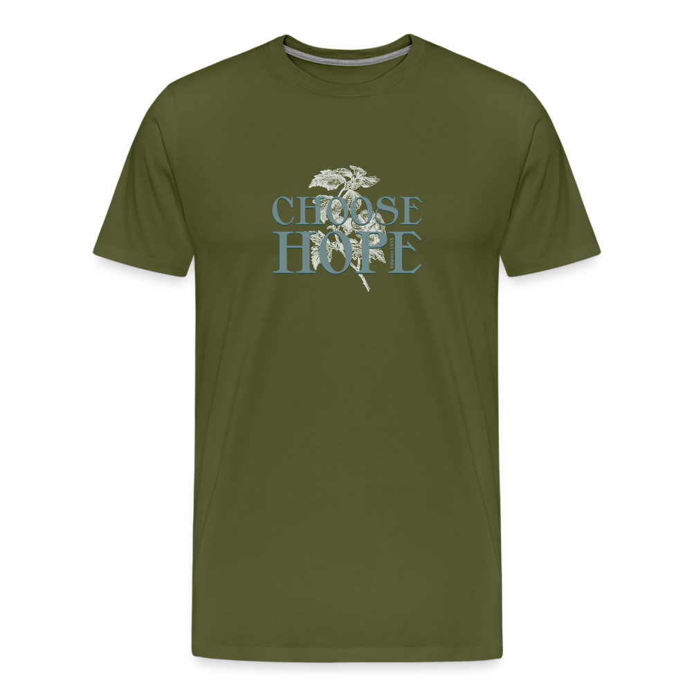 Choose Hope - Unisex Premium T-Shirt - olive green