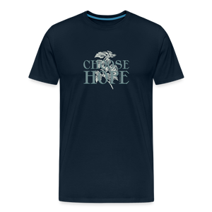 Choose Hope - Unisex Premium T-Shirt - deep navy