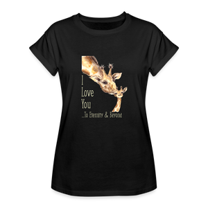 Eternity & Beyond - Women's Relaxed Fit T-Shirt - black