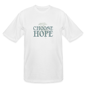 Choose Hope - Men's Tall T-Shirt - white