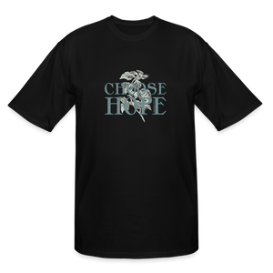 Choose Hope - Men's Tall T-Shirt - black