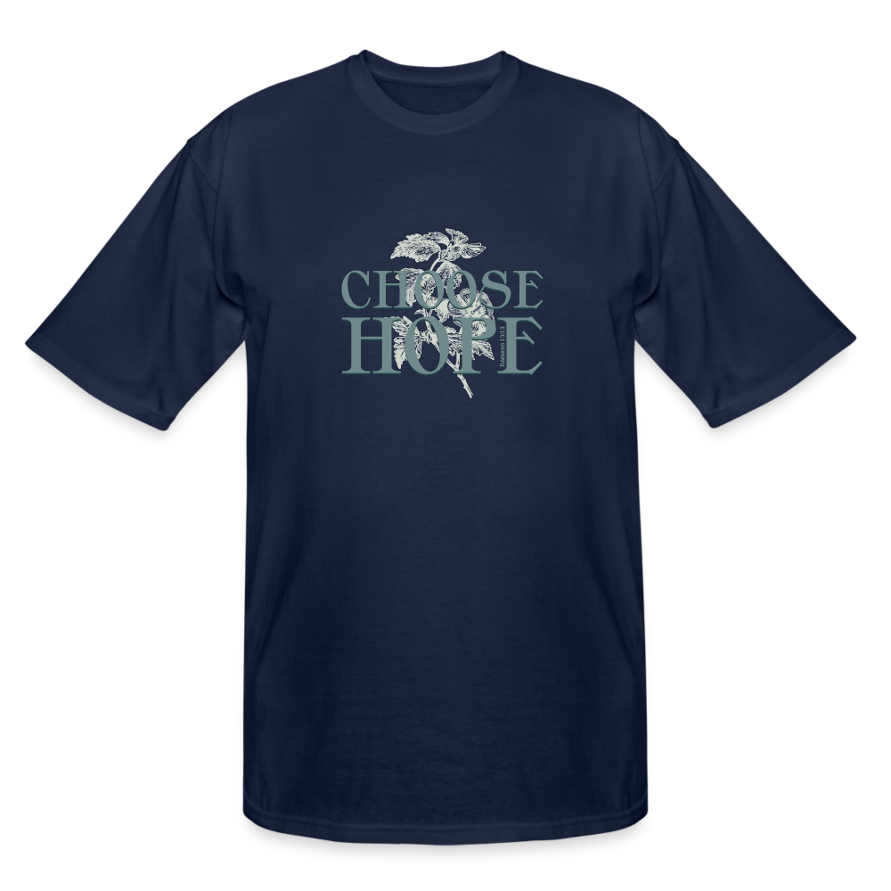 Choose Hope - Men's Tall T-Shirt - navy