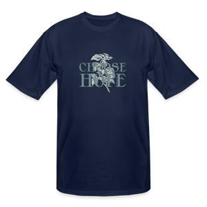 Choose Hope - Men's Tall T-Shirt - navy