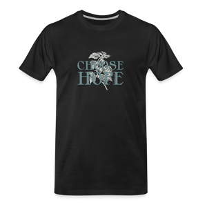 Choose Hope - Men’s Premium Organic T-Shirt - black