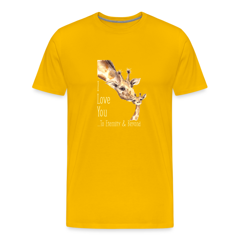 Eternity & Beyond - Unisex Premium T-Shirt - sun yellow