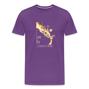 Eternity & Beyond - Unisex Premium T-Shirt - purple