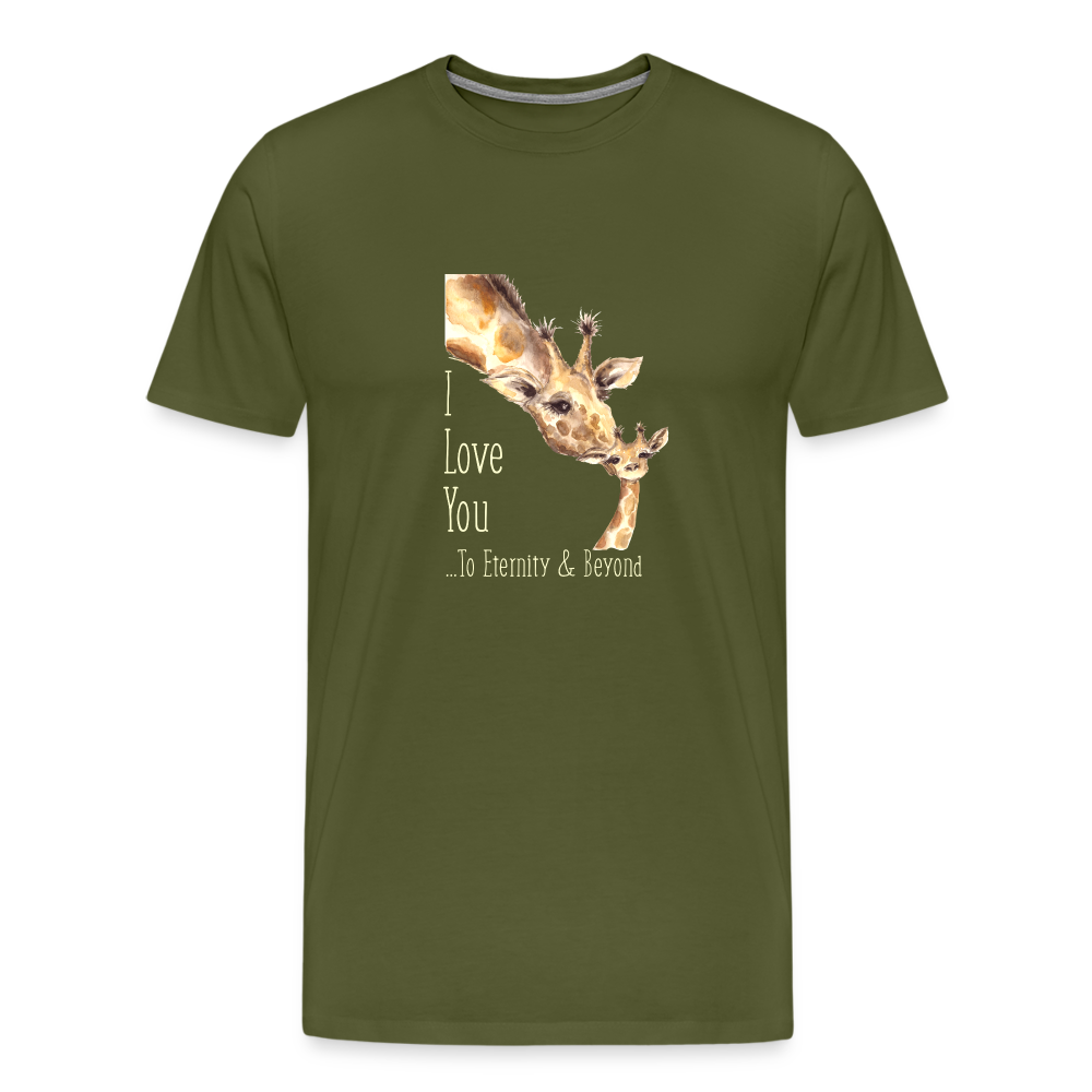Eternity & Beyond - Unisex Premium T-Shirt - olive green