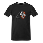 Heart for the Savior - Men’s Premium Organic T-Shirt - black