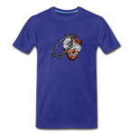 Heart for the Savior - Men’s Premium Organic T-Shirt - royal blue