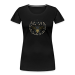 Bee Salt & Light - Women’s Premium Organic T-Shirt - black