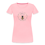 Bee Salt & Light - Women’s Premium Organic T-Shirt - pink